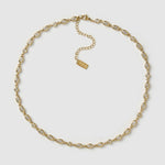 Colar Isadora Cristal - Ouro 18K | SILLENE