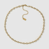 Colar Isadora Cristal - Ouro 18K | SILLENE