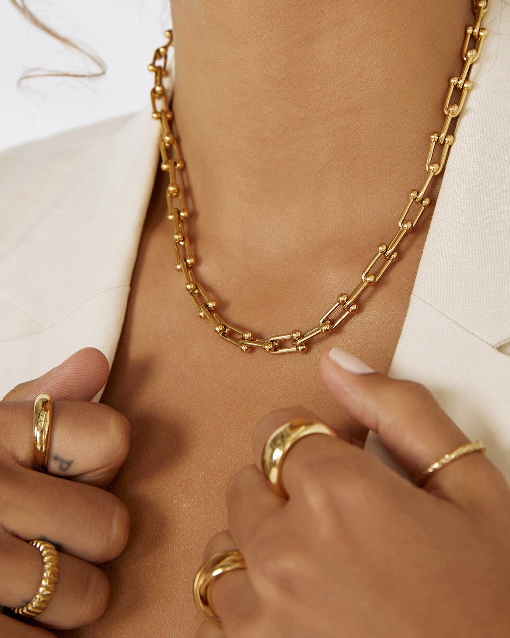 Colar Kane - Ouro 18K | SILLENE