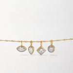 Colar Lapidação Pera - Ouro 18K | SILLENE
