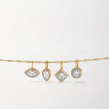Colar Lapidação Pera - Ouro 18K | SILLENE
