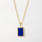 Colar Lápis-lazúli - Ouro 18K | SILLENE
