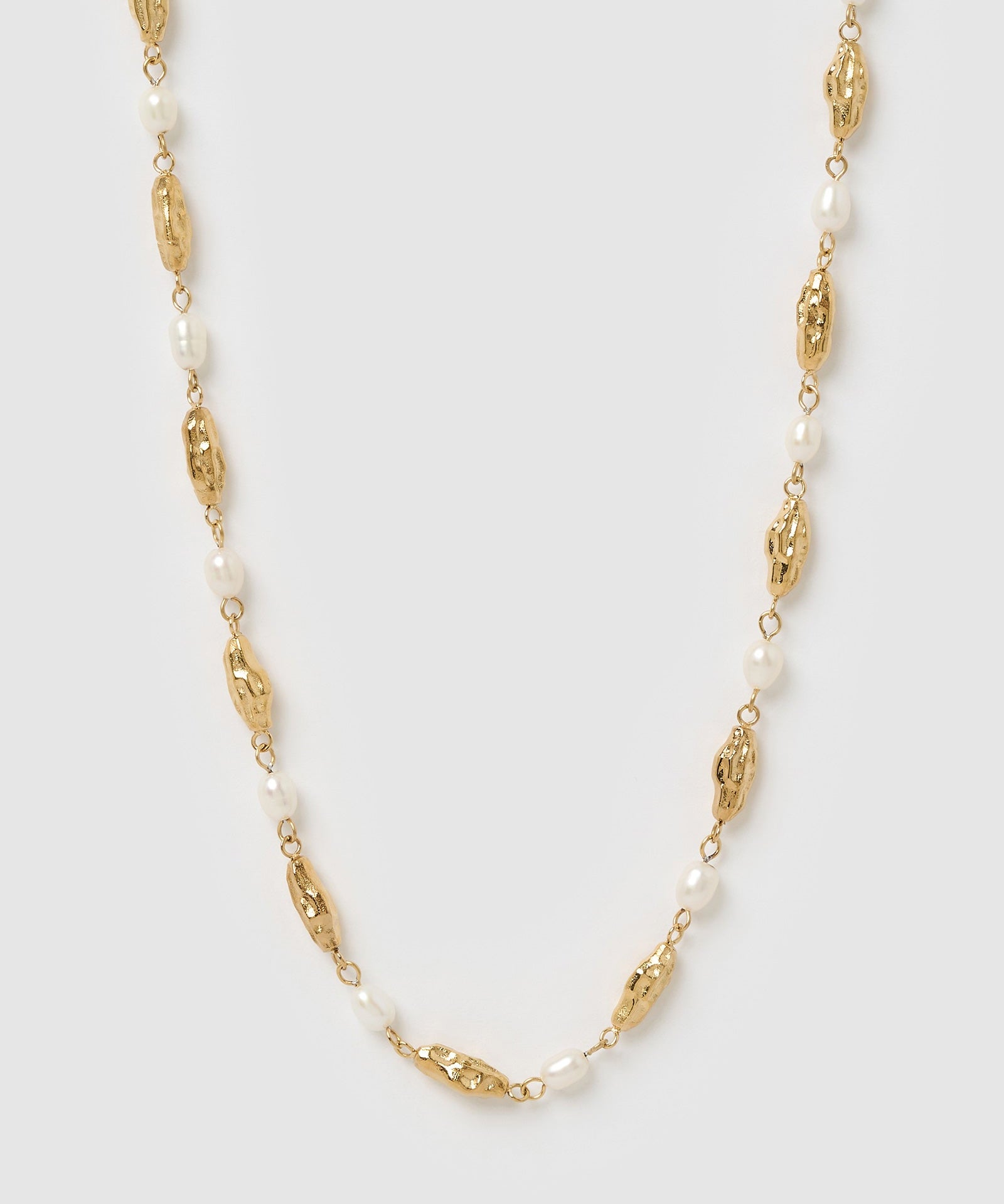 Colar Mimi Pérola e Ouro - Ouro 18K | SILLENE