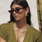 Colar Mimi Pérola e Ouro - Ouro 18K | SILLENE