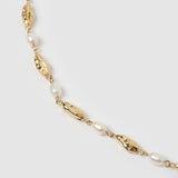 Colar Mimi Pérola e Ouro - Ouro 18K | SILLENE