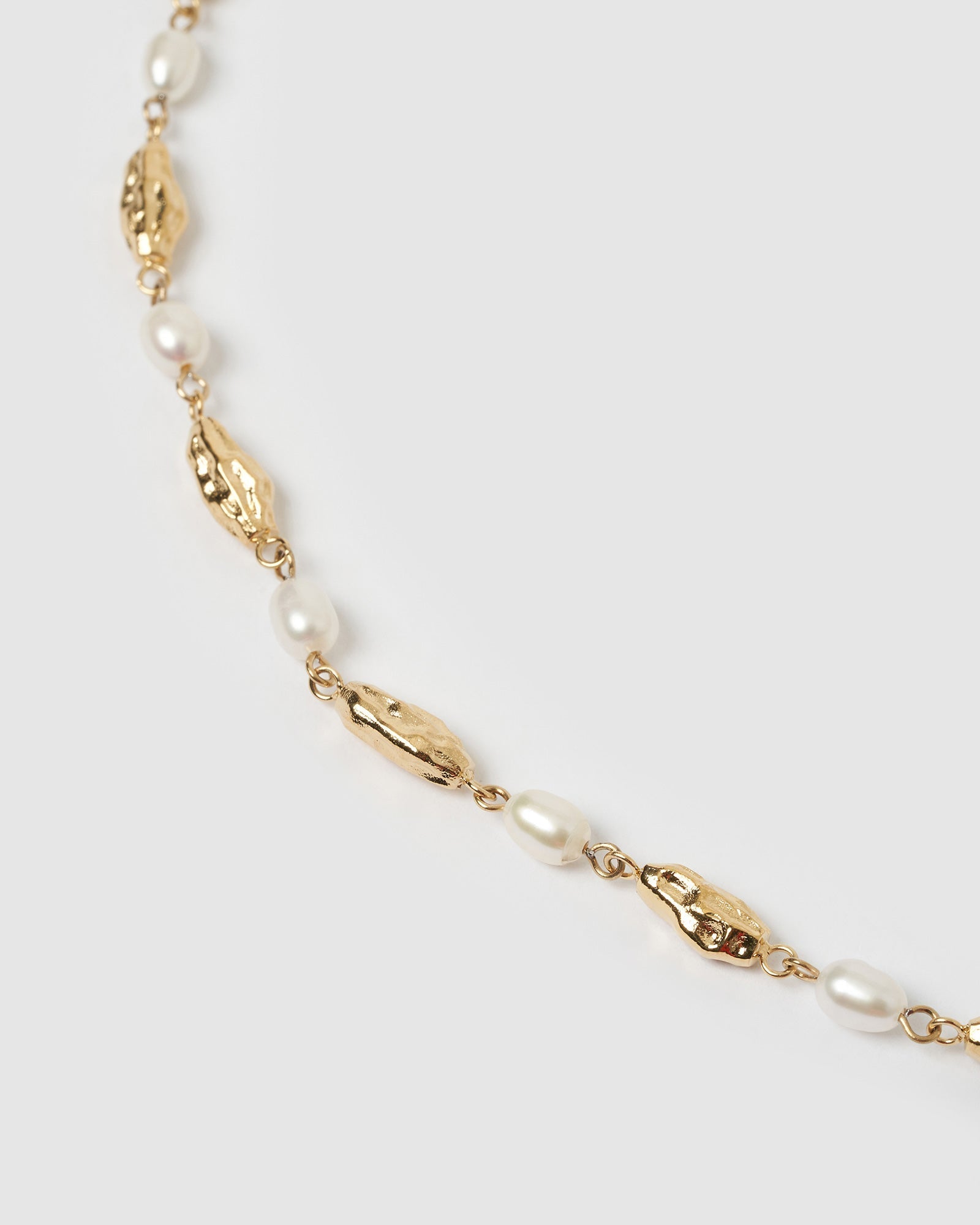 Colar Mimi Pérola e Ouro - Ouro 18K | SILLENE