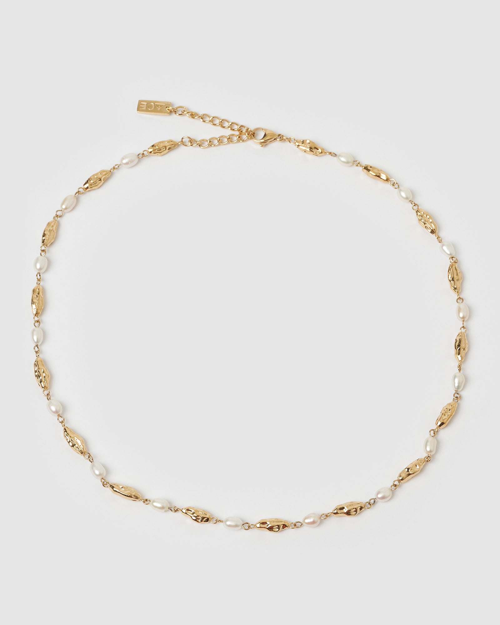 Colar Mimi Pérola e Ouro - Ouro 18K | SILLENE