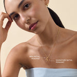 Colar Mini com Miçangas - Ouro 18K - referência 05 | SILLENE