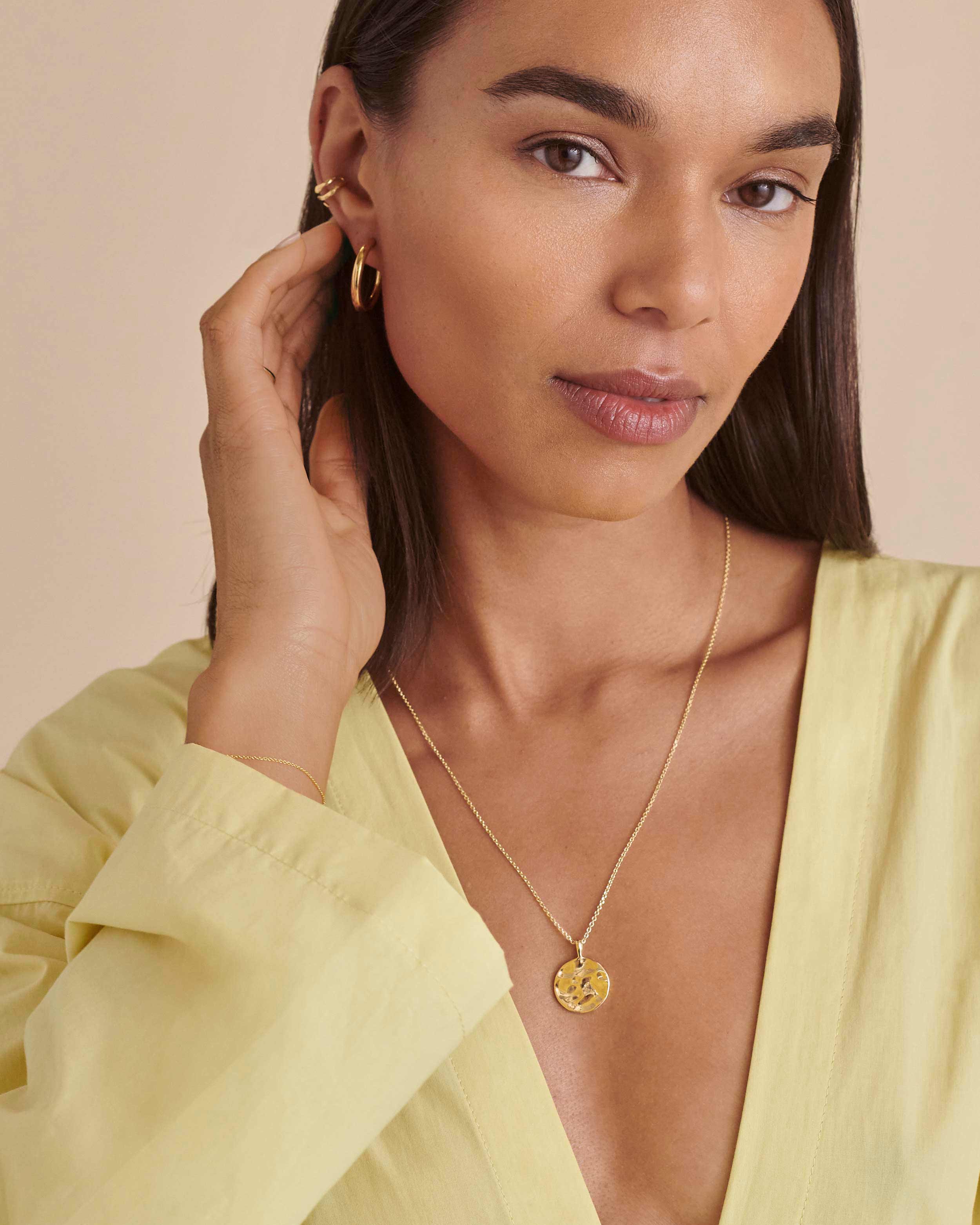 Colar Moeda - Ouro 18K | SILLENE
