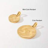 Colar Moeda - Ouro 18K | SILLENE - uso
