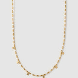Colar Natalia Baunilha - Ouro 18K | SILLENE