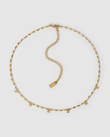 Colar Natalia Baunilha - Ouro 18K | SILLENE