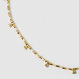 Colar Natalia Baunilha - Ouro 18K | SILLENE