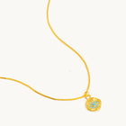 Colar Olho do Oceano em Ouro 18K, imagem 1