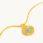 Colar Olho do Oceano em Ouro 18K, imagem 3