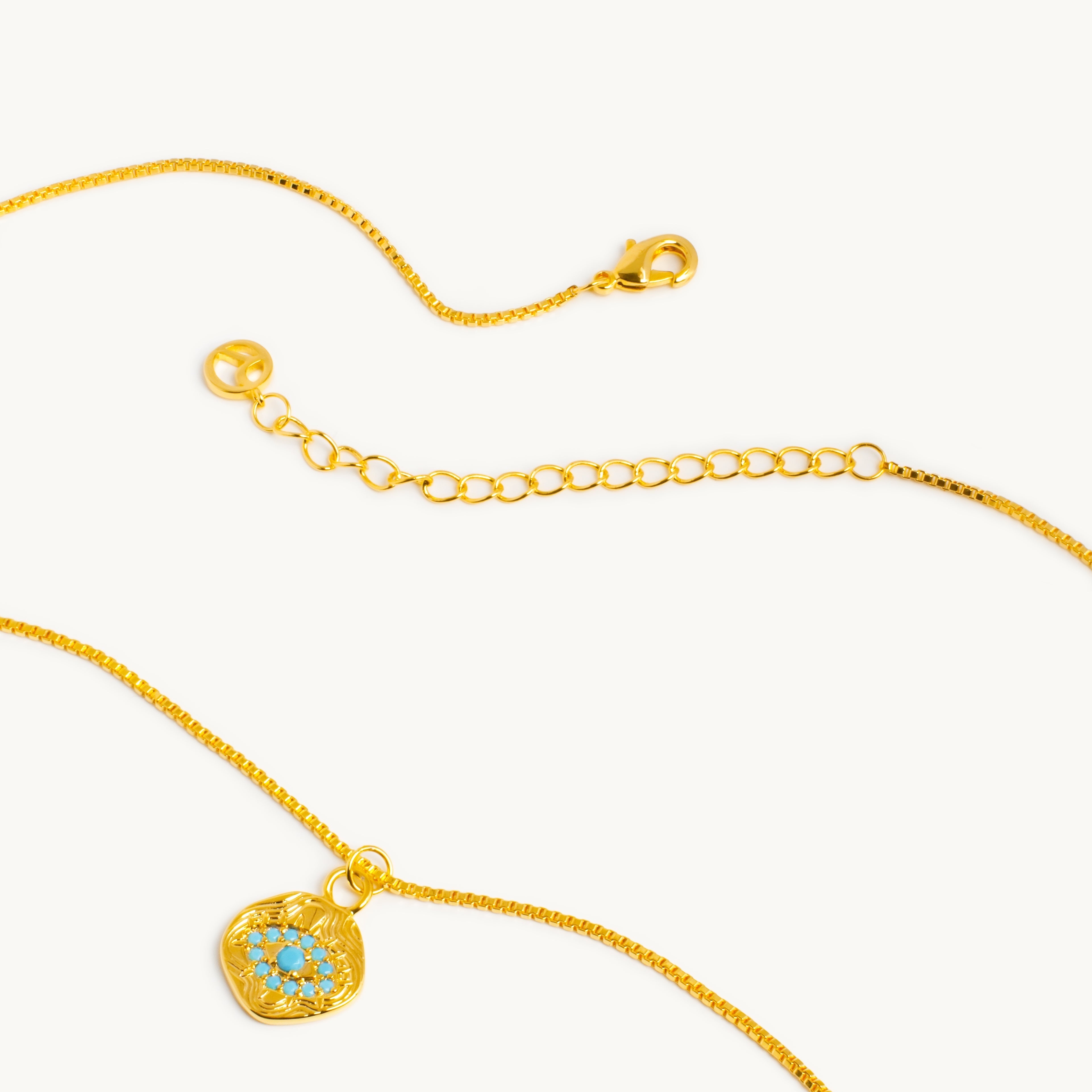 Colar Olho do Oceano em Ouro 18K, imagem 4