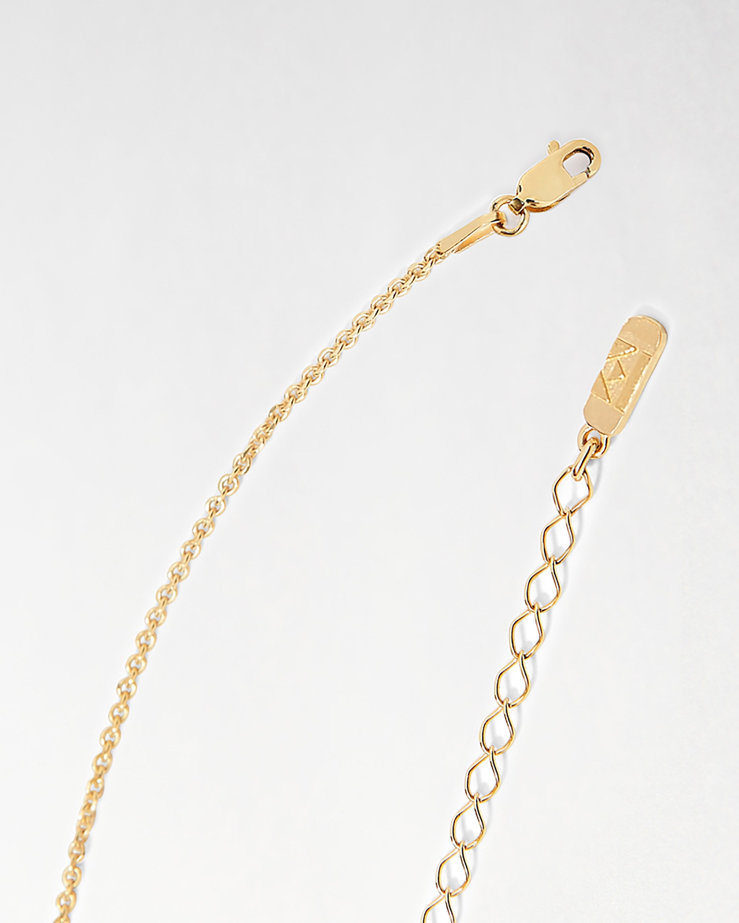 Colar Ônix Negro - Ouro 18K | SILLENE - detalhe fecho