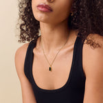 Colar Ônix Negro - Ouro 18K | SILLENE