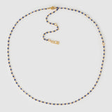 Colar Peggy Azul - Ouro 18K | SILLENE