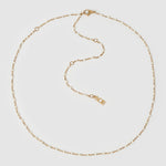 Colar Peggy Baunilha - Ouro 18K | SILLENE