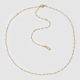 Colar Peggy Baunilha - Ouro 18K | SILLENE