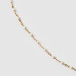 Colar Peggy Baunilha - Ouro 18K | SILLENE