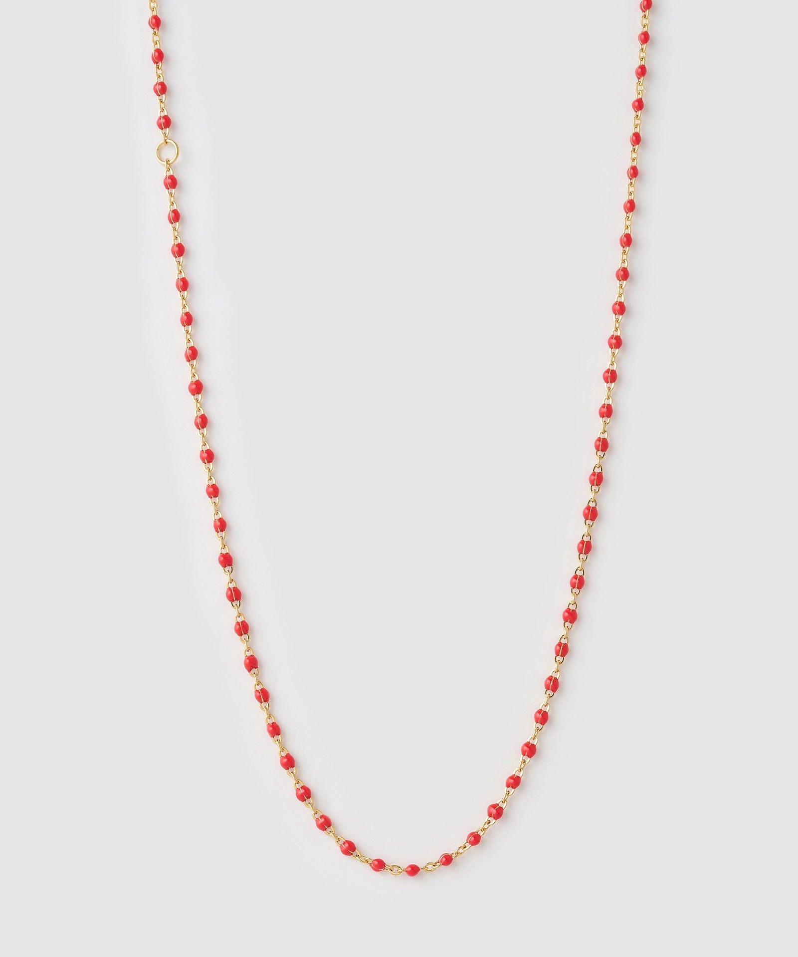 Colar Peggy Cereja - Ouro 18K | SILLENE