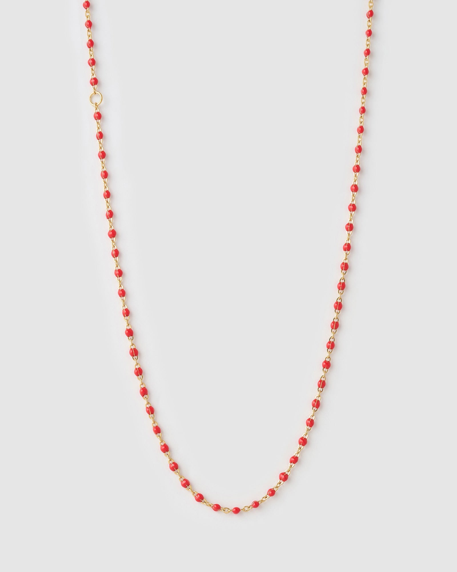 Colar Peggy Cereja - Ouro 18K | SILLENE
