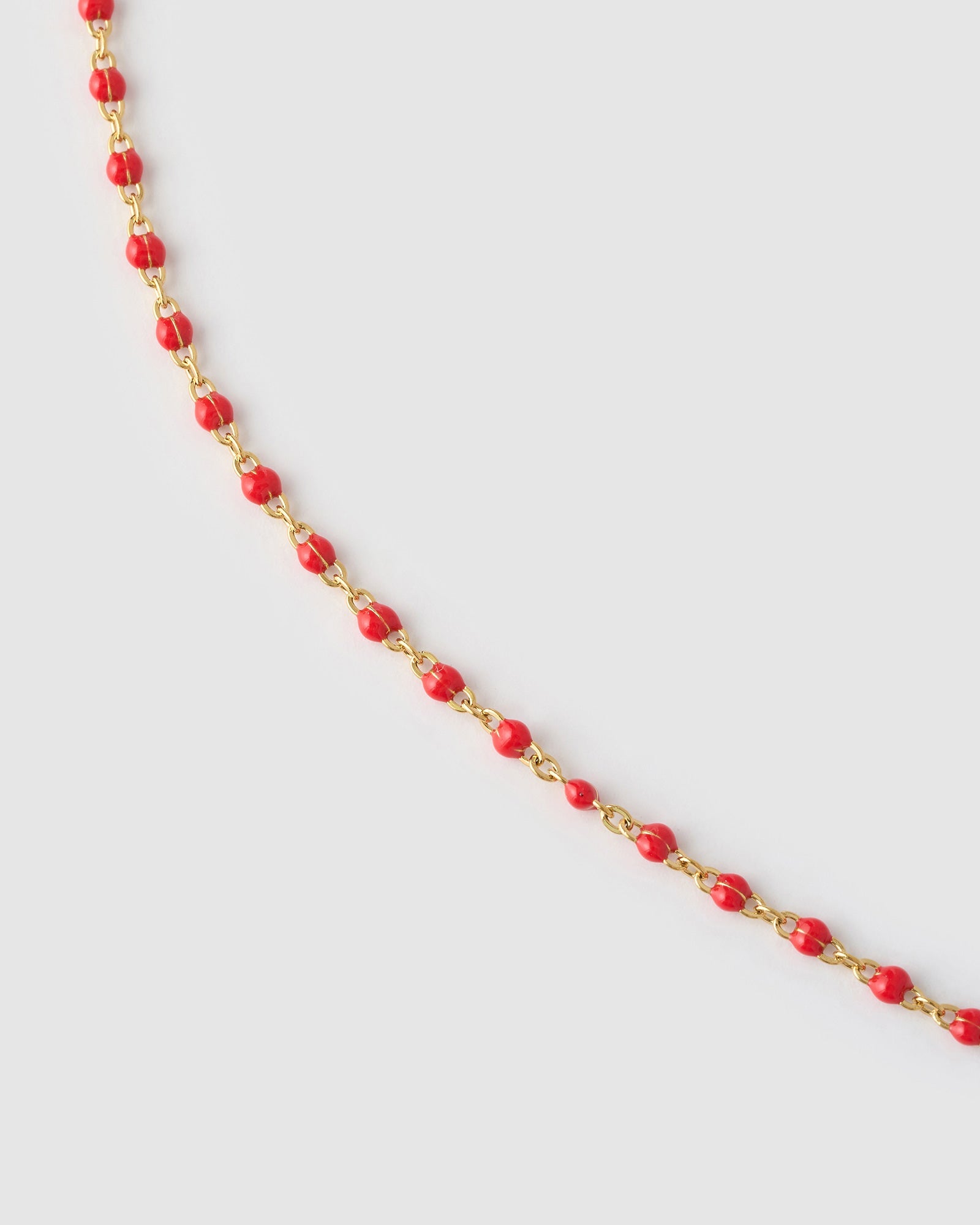 Colar Peggy Cereja - Ouro 18K | SILLENE