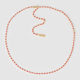 Colar Peggy Cereja - Ouro 18K | SILLENE