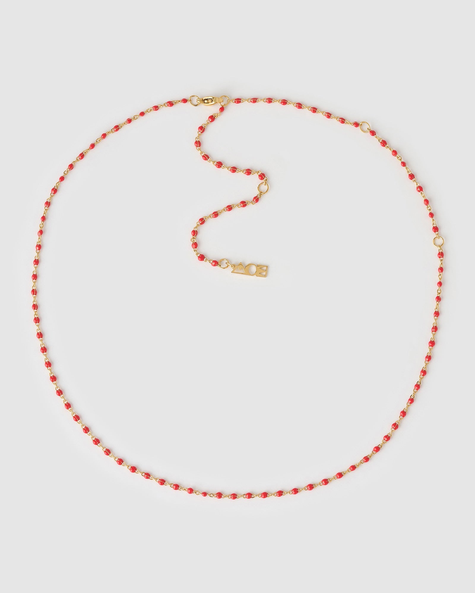 Colar Peggy Cereja - Ouro 18K | SILLENE