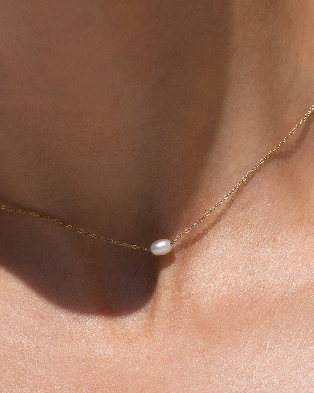 Colar Pérola Cressida - Ouro 18K | SILLENE