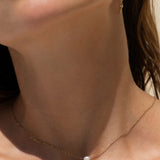 Colar Pérola Cressida - Ouro 18K | SILLENE