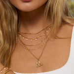 Colar Pérola Heidi - Ouro 18K | SILLENE