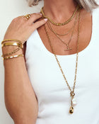 Colar Pérola Victoria - Ouro 18K | SILLENE