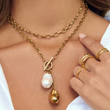 Colar Pérola Victoria - Ouro 18K | SILLENE