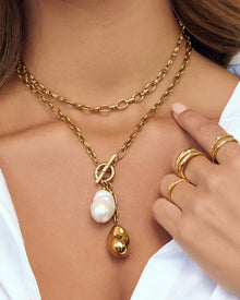 Colar Pérola Victoria - Ouro 18K | SILLENE