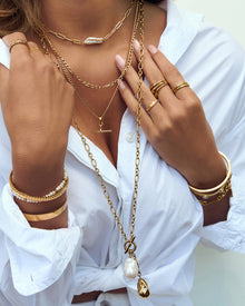 Colar Pérola Victoria - Ouro 18K | SILLENE