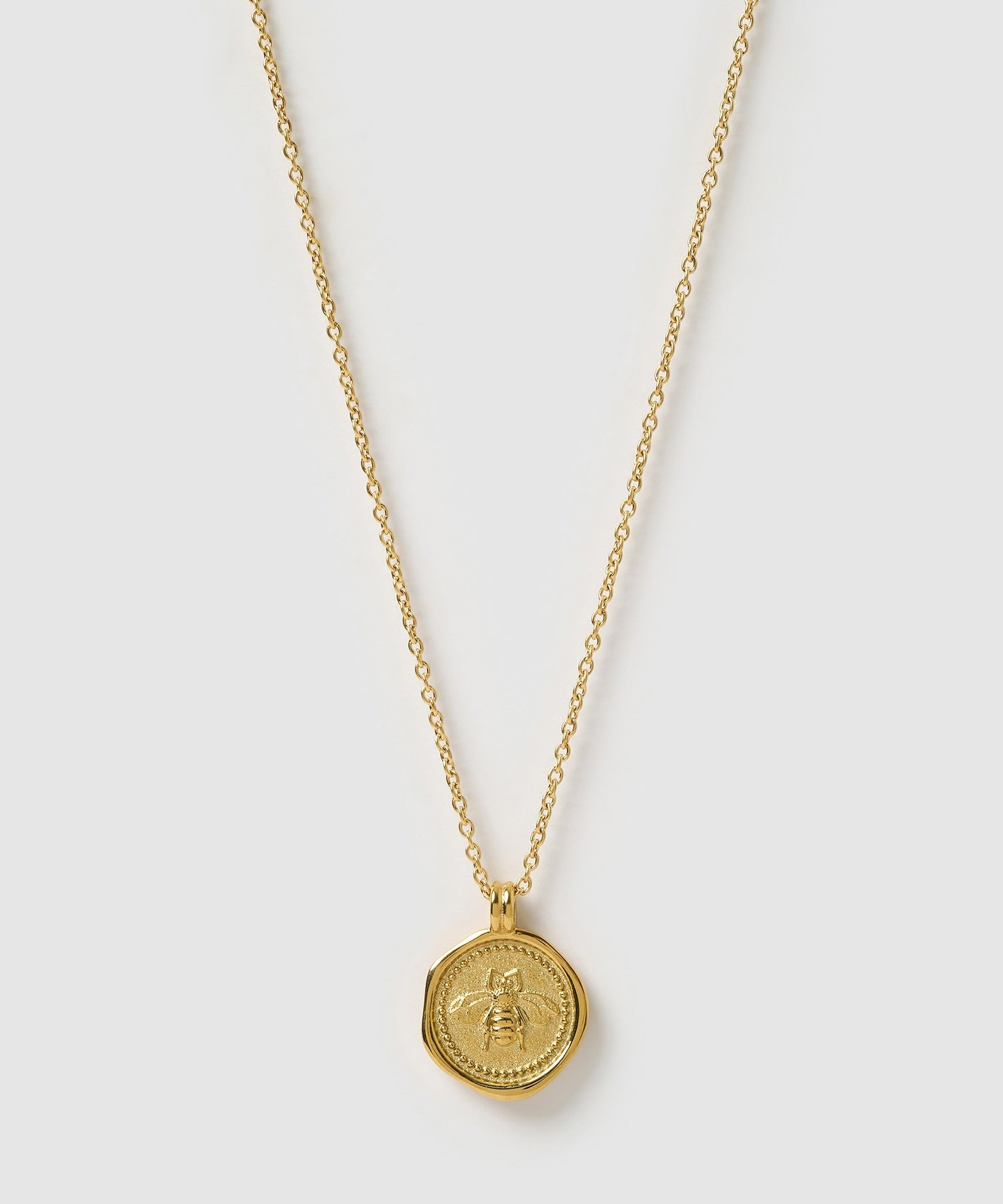 Colar Pingente Abelha Queen Bee - Ouro 18K | SILLENE