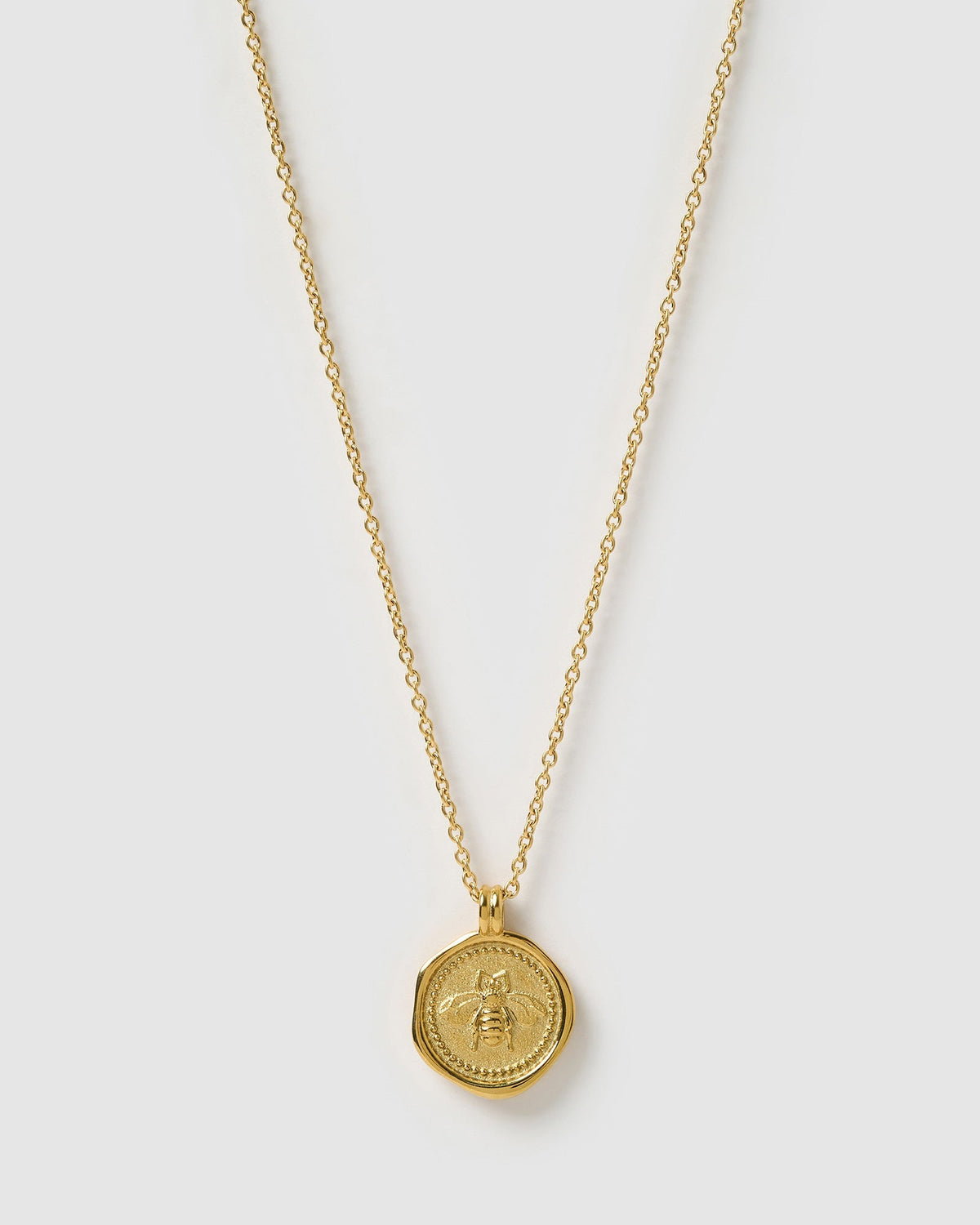 Colar Pingente Abelha Queen Bee - Ouro 18K | SILLENE