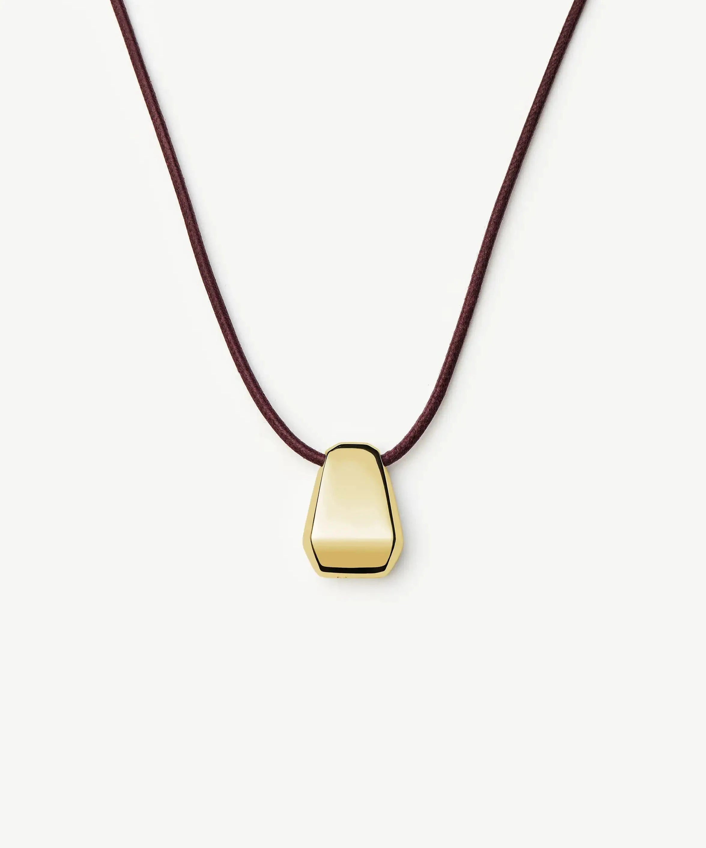 Colar Pingente Arco Cordão - Ouro 18K | SILLENE