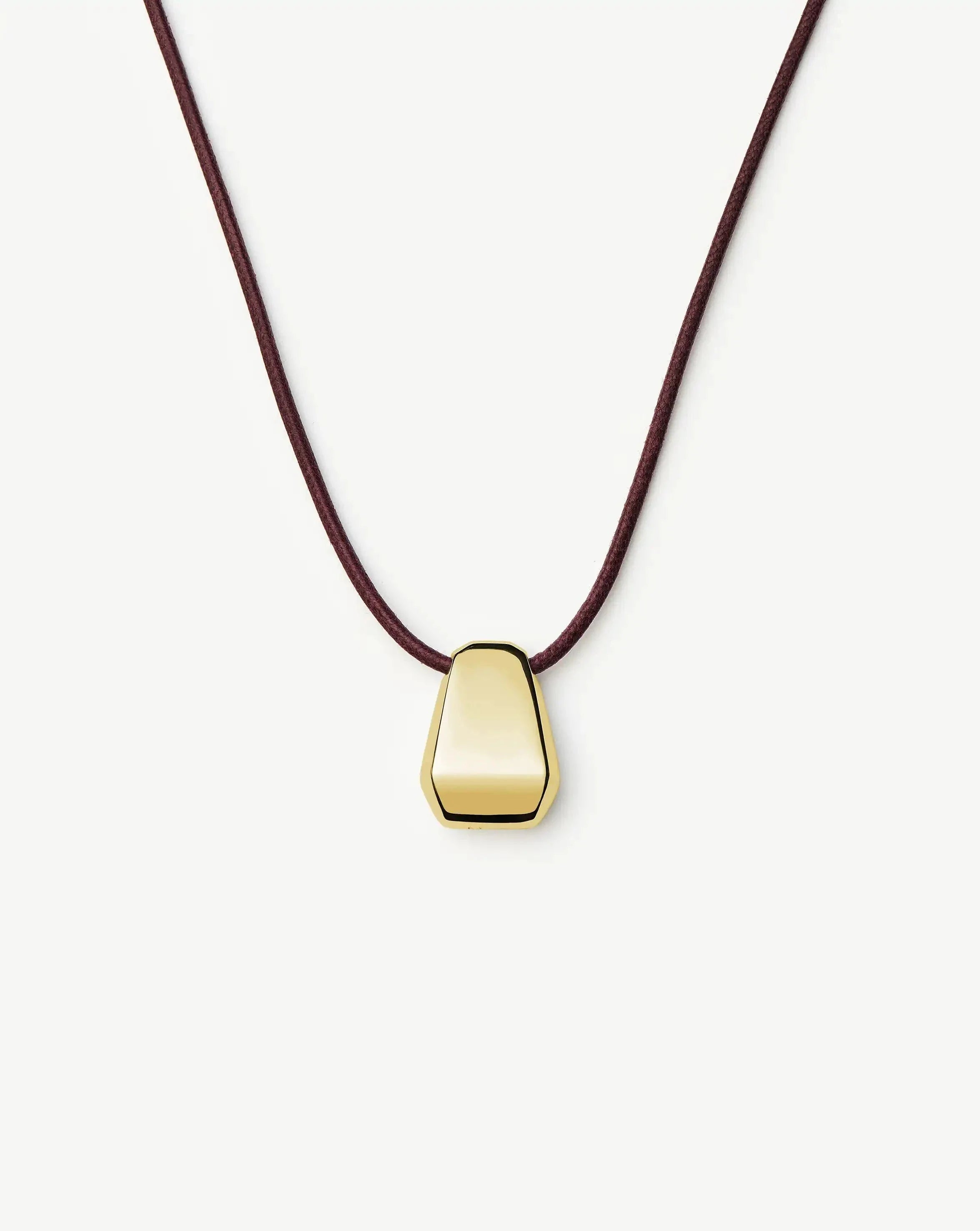 Colar Pingente Arco Cordão - Ouro 18K | SILLENE