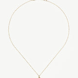 Colar Pingente Barra Cravejada - Ouro 18K | SILLENE