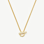Colar Pingente Barra Hexagonal - Ouro 18K | SILLENE