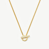 Colar Pingente Barra Hexagonal - Ouro 18K | SILLENE