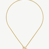 Colar Pingente Barra Hexagonal - Ouro 18K | SILLENE - detalhe
