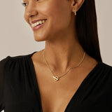 Colar Pingente Barra Hexagonal - Ouro 18K | SILLENE