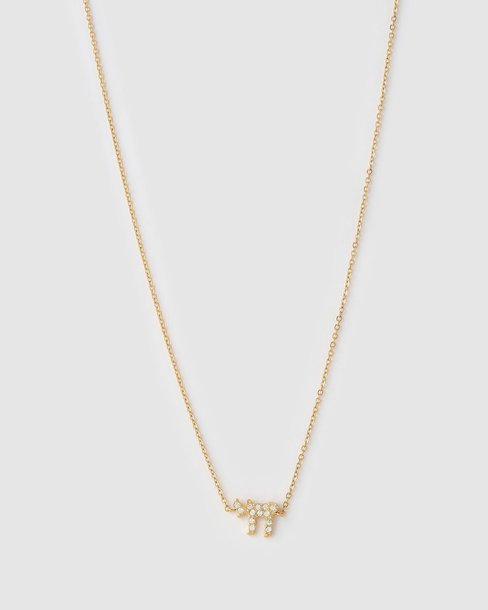 Colar Pingente Chai - Ouro 18K | SILLENE