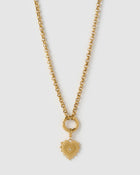Colar Pingente Coração Belle - Ouro 18K | SILLENE