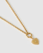 Colar Pingente Coração Belle - Ouro 18K | SILLENE